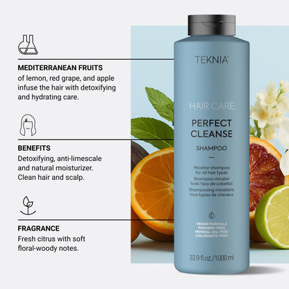 Lakme Teknia Perfect Cleanse Shampoo 1000ml