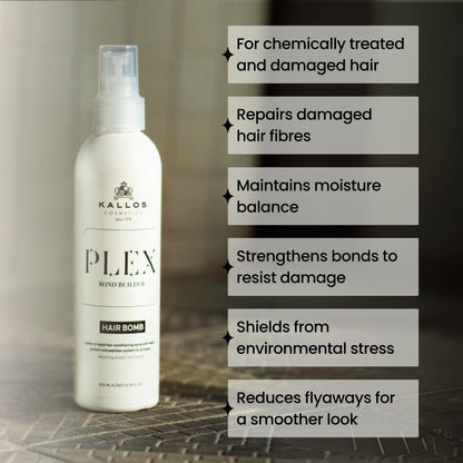 Kallos Plex Bond Builder Hair Bomb Spray 200ml