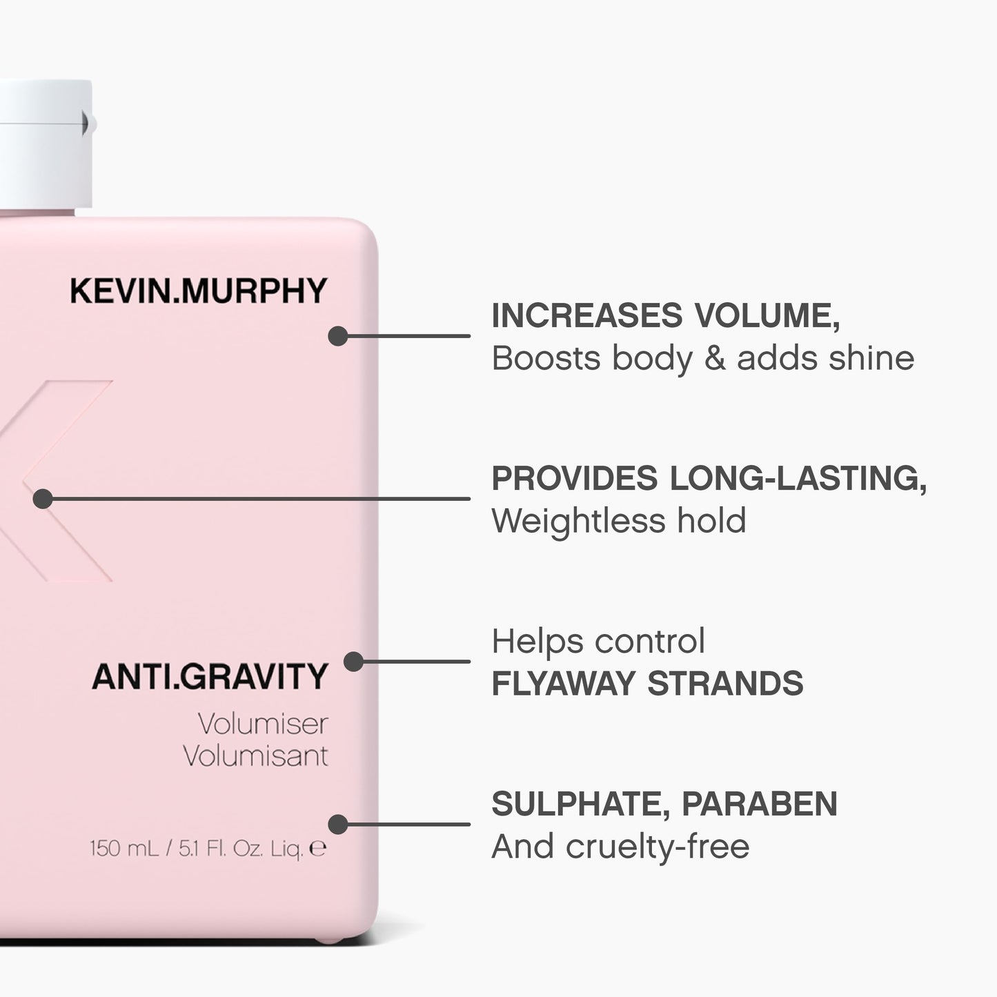 Kevin Murphy Anti Gravity Oil Free Volumiser 150ml