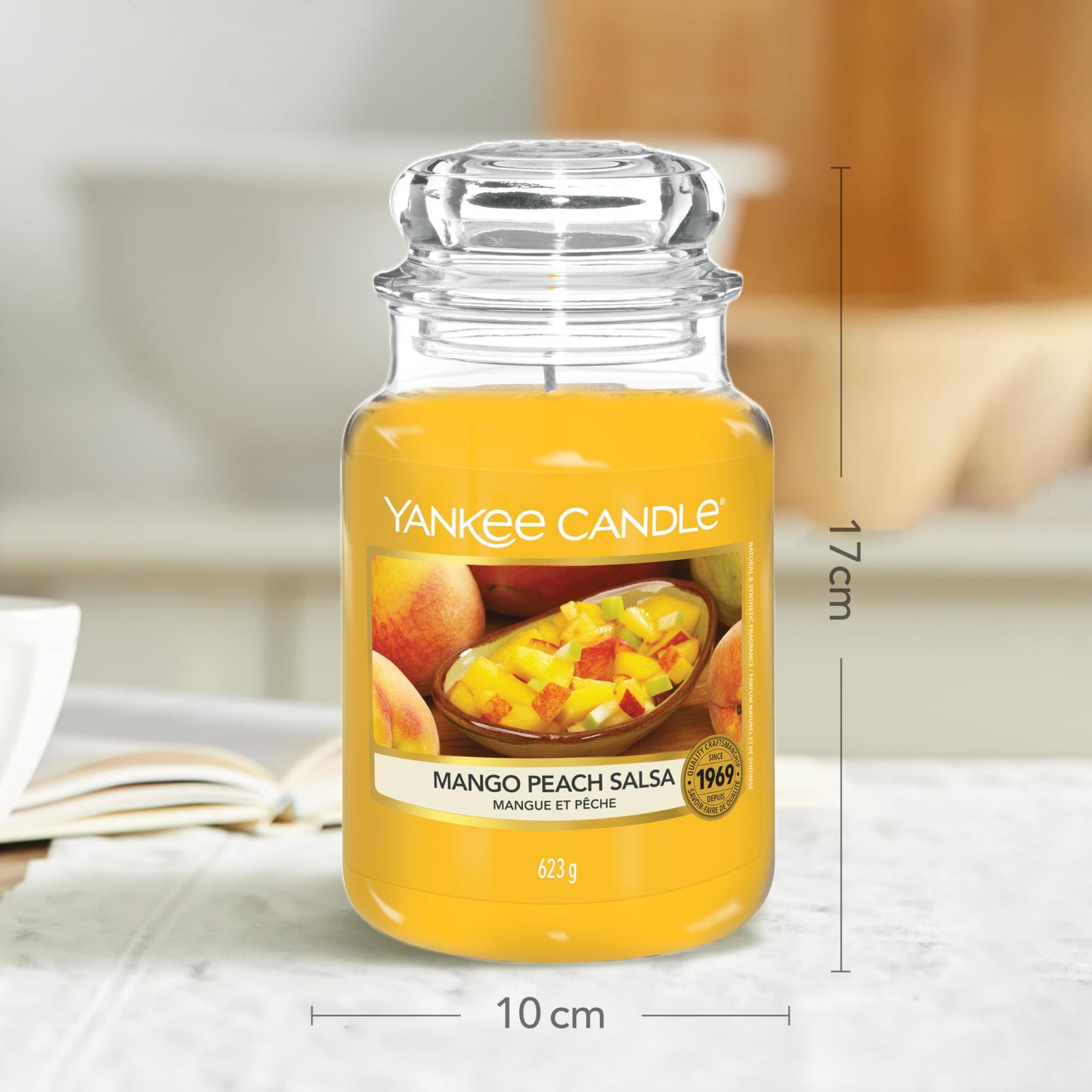 Yankee Candle Large Jar Mango Peach Salsa 623g