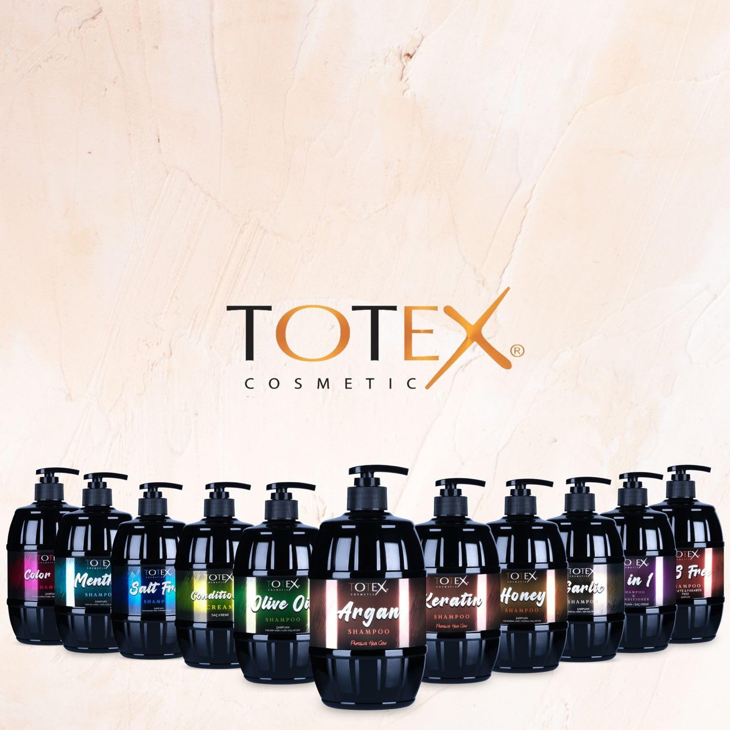 Totex 2in1 All Hair Szampon & Odżywka 750ml