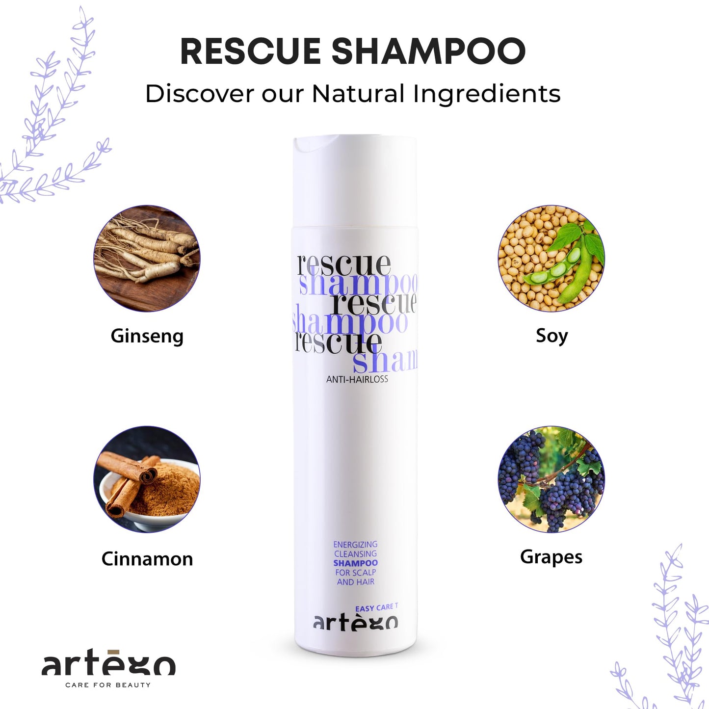 ARTEGO Easy Care T Rescue Szampon 250 ml