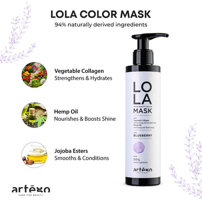 ARTEGO LOLA Your Beauty Color Mask Blueberry 200ml