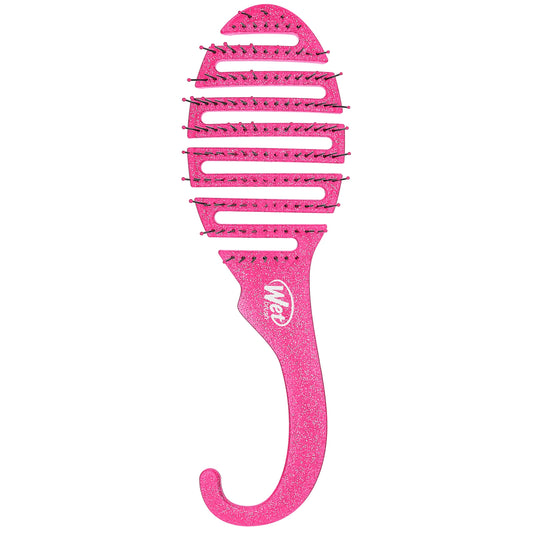 Wet Brush Shower Detangler Glitter Pink