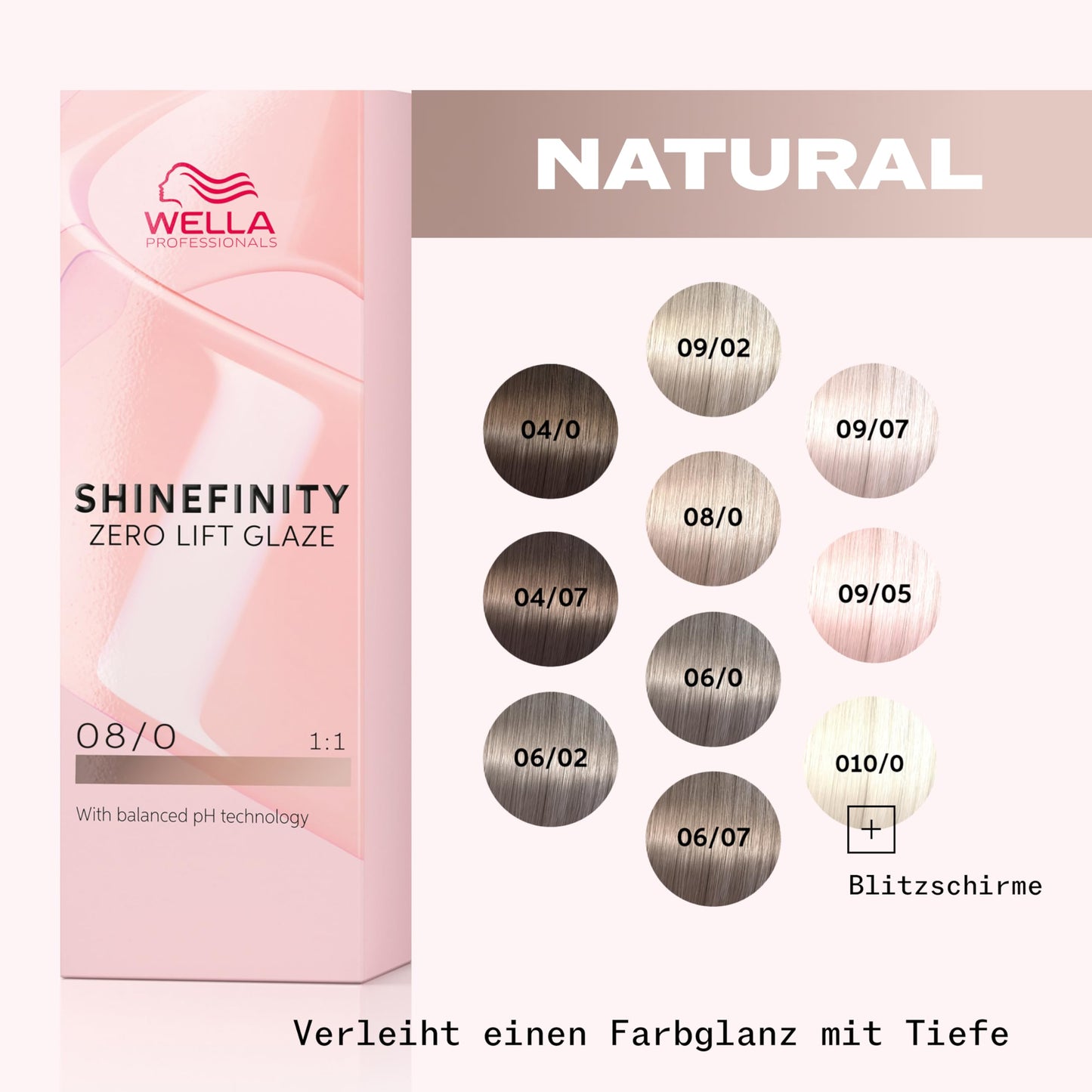 Wella Shinefinity 60 ml 08/0 Nat