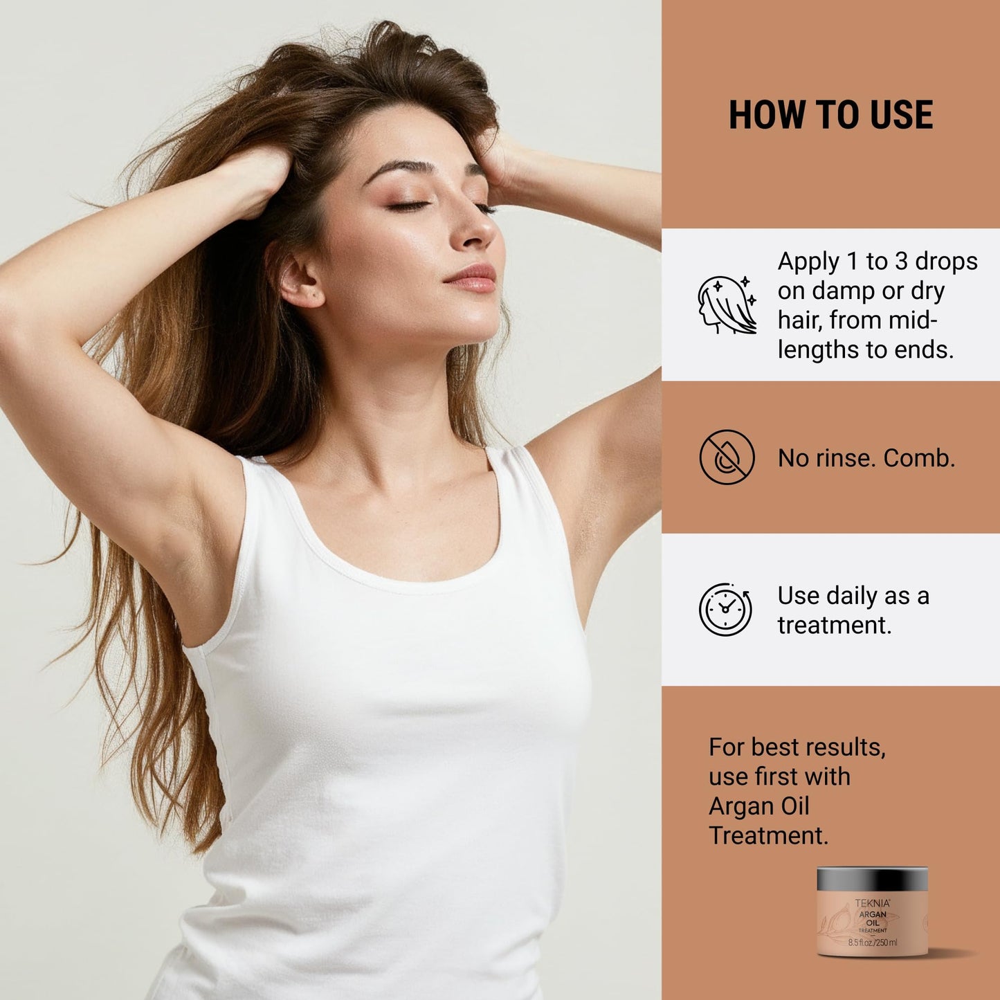 Lakme Teknia Argan Oil Dry Oil 125ml