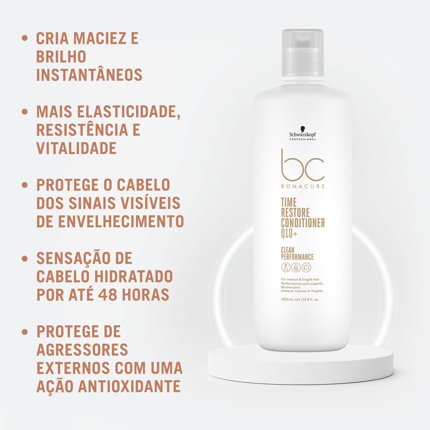 Schwarzkopf Time Restore Conditioner Q10+ 1000ml