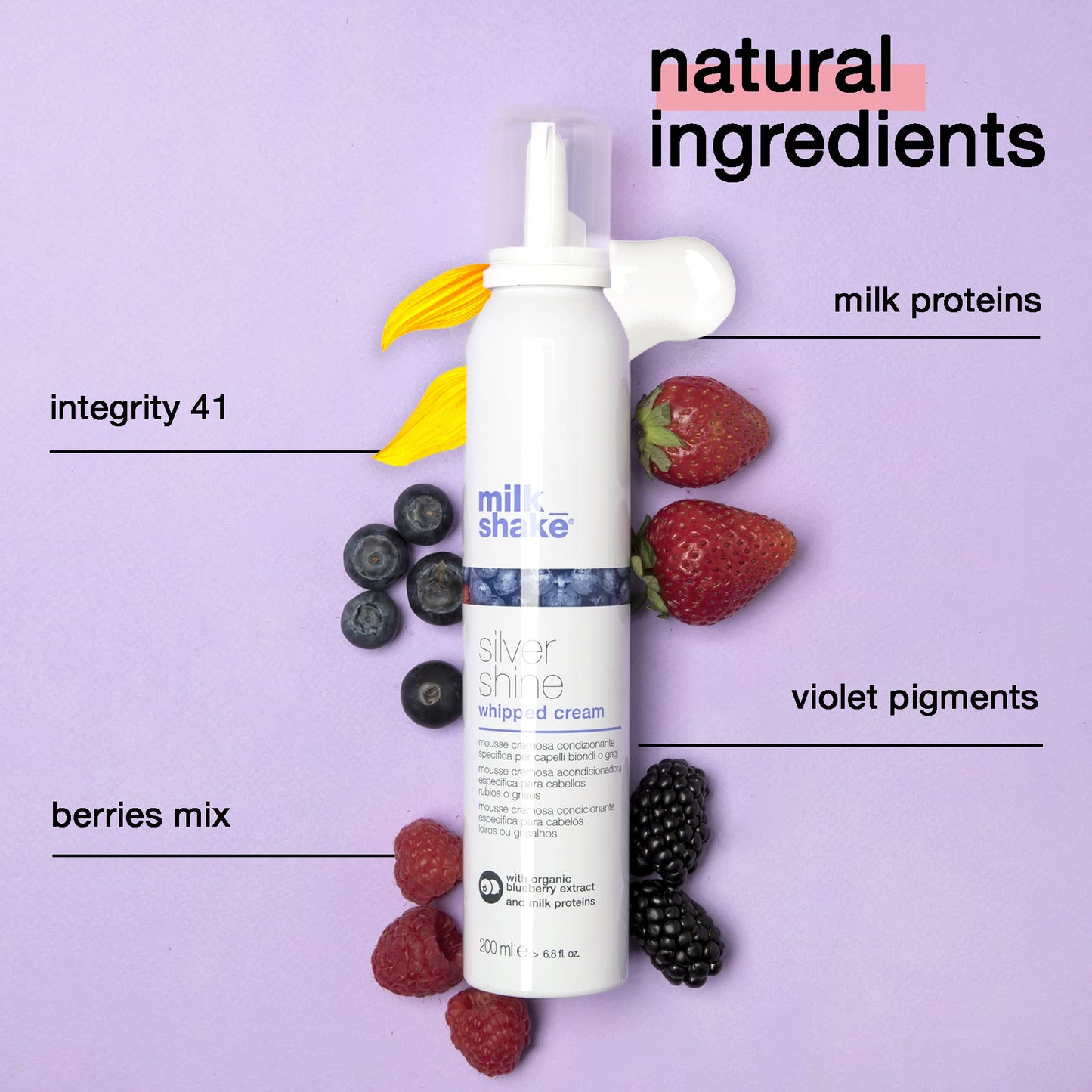 Milk Shake Silver Shine Whipped Cream 200ml