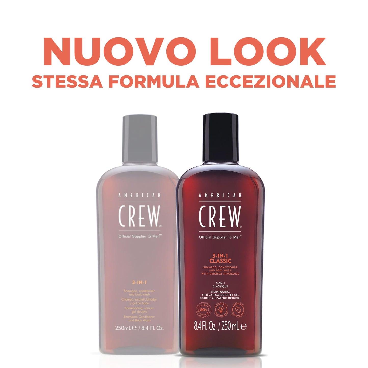 American Crew 3-in-1 Sh.+Cond.+Body Wash 450ml