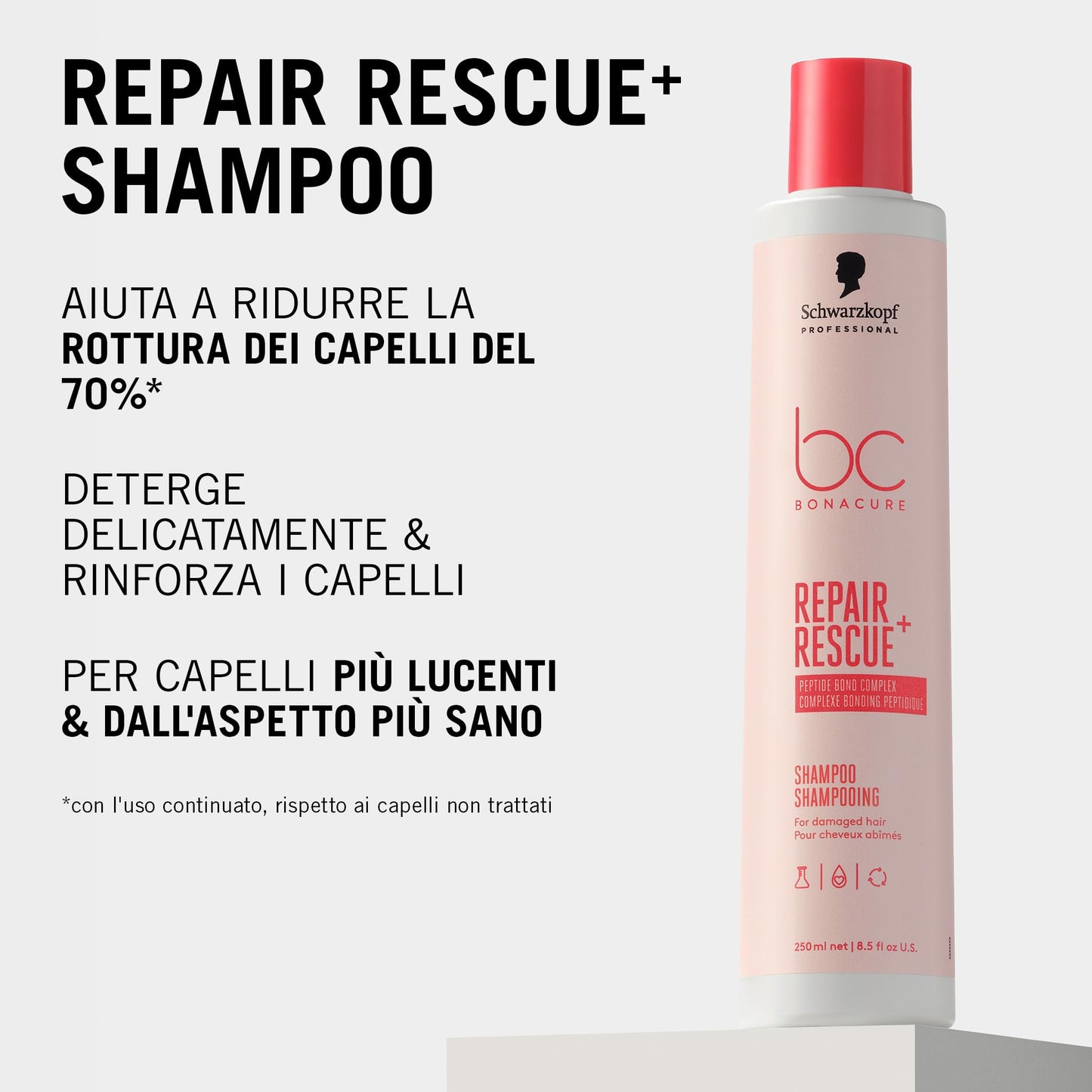 Schwarzkopf Repair Rescue Shampoo 250ml