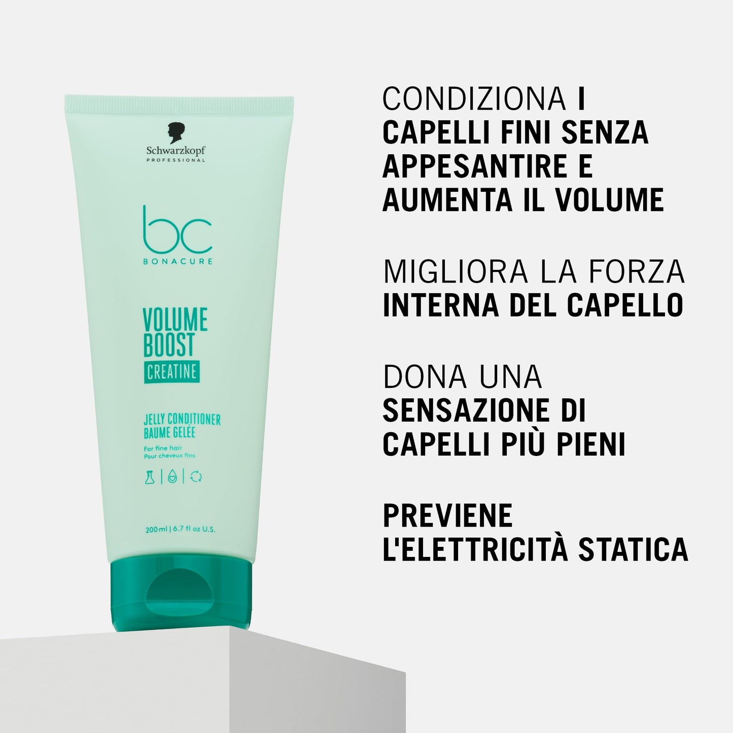 Schwarzkopf Volume Boost Jelly Conditioner 200ml