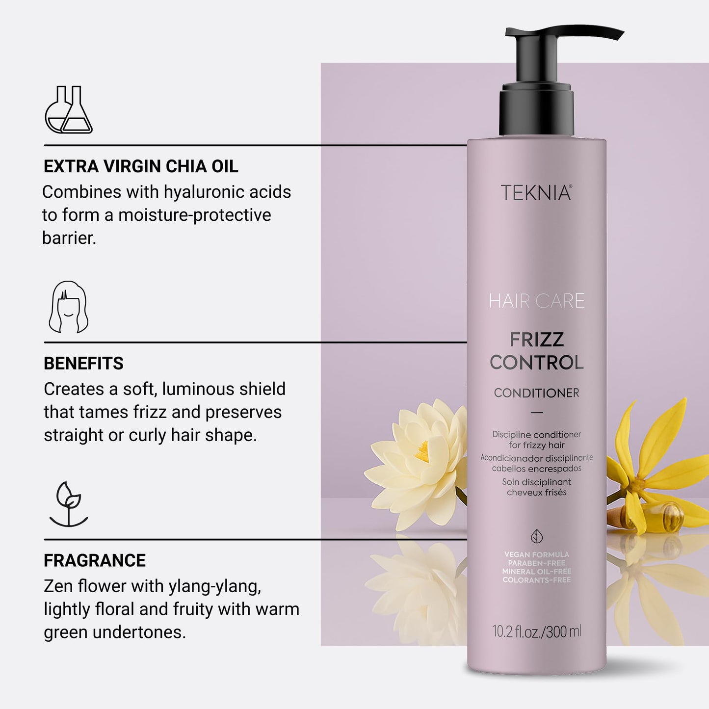 Lakme Teknia Frizz Control Conditioner 300ml