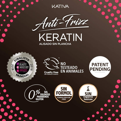 KATIVA Alisado Keratin Xtreme Care Kit