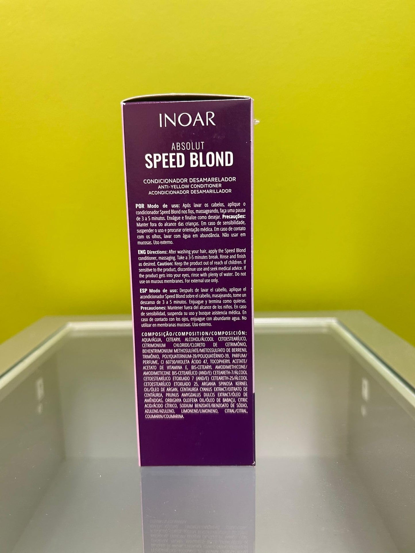 INOAR DUO Speed Blond Szampon250ml + Odżywka250ml