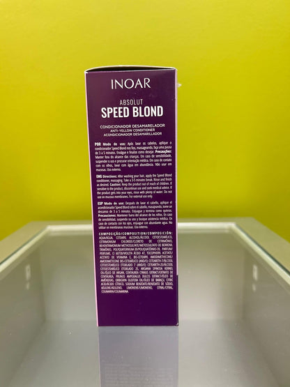 INOAR DUO Speed Blond Szampon250ml + Odżywka250ml