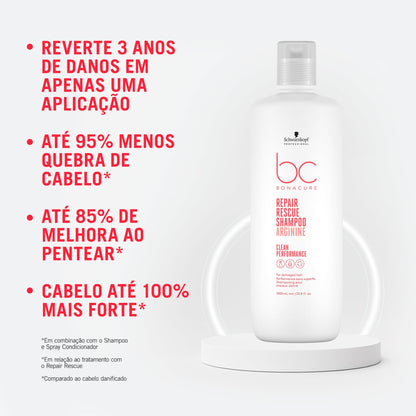 Schwarzkopf BC Repair Rescue Shampoo 1000ml