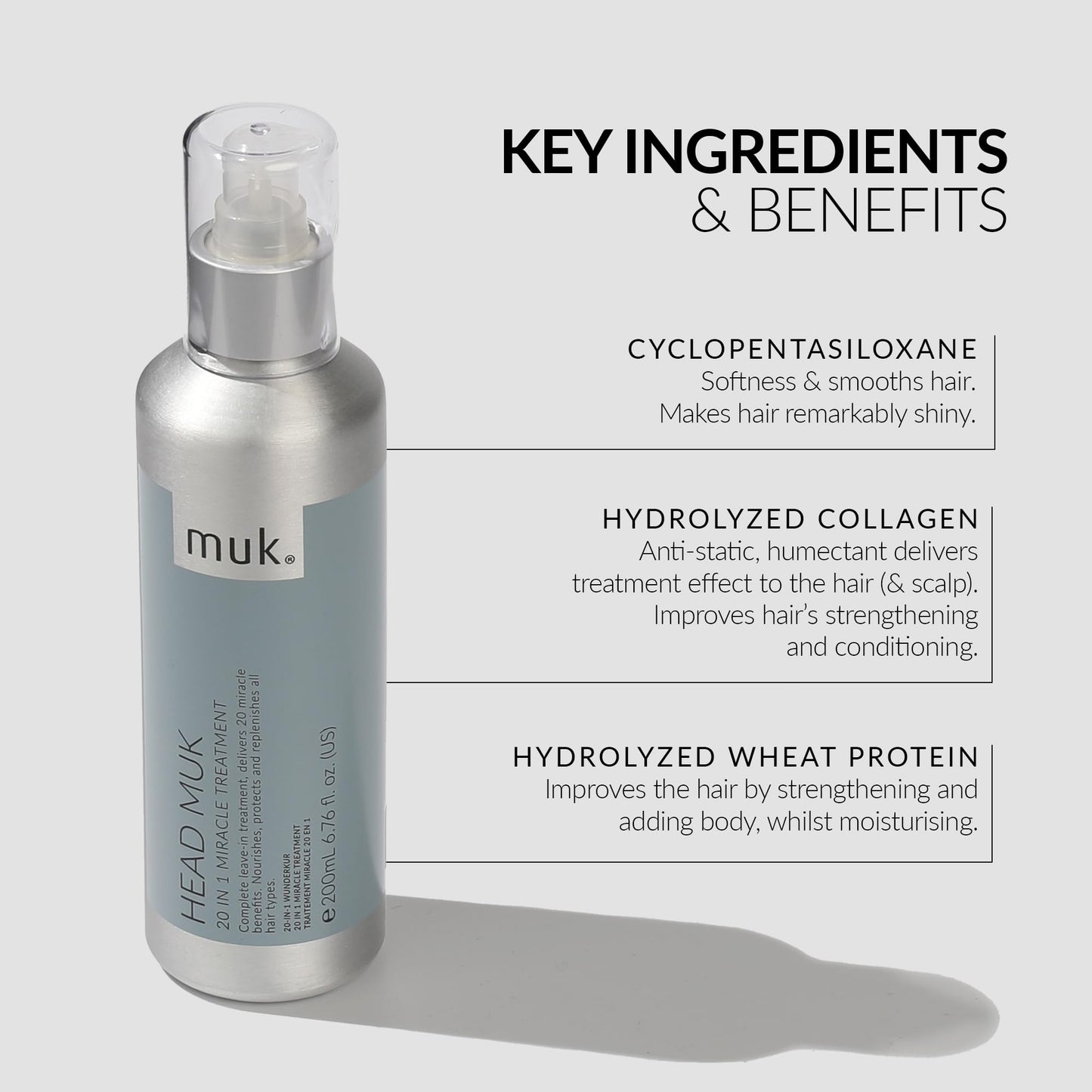 MUK Head 20 in 1 Miracle Treatment 200ml