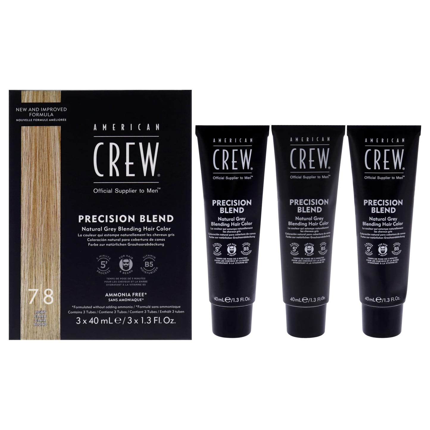 American Crew Precision Blend Light 3x40ml
