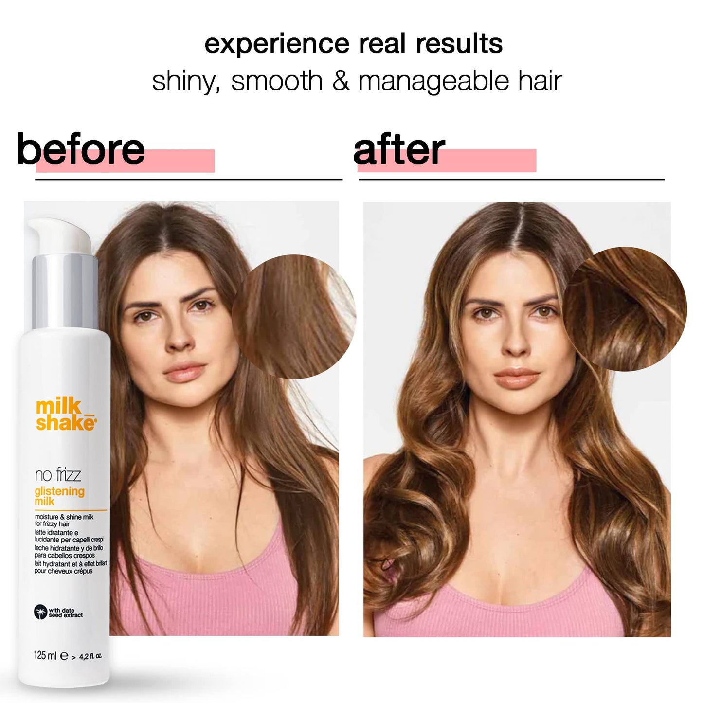 Milk Shake Glistening Milk No Frizz Mleczko 125ml