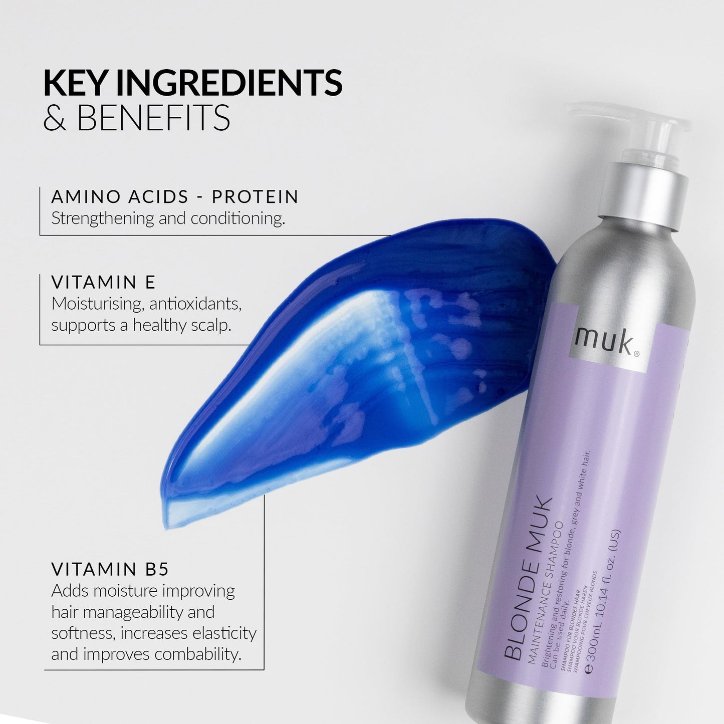 MUK Blonde Maintenance Shampoo 300ml