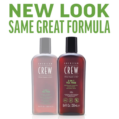 American Crew 3 in 1 Tea Tree Gel 250ml