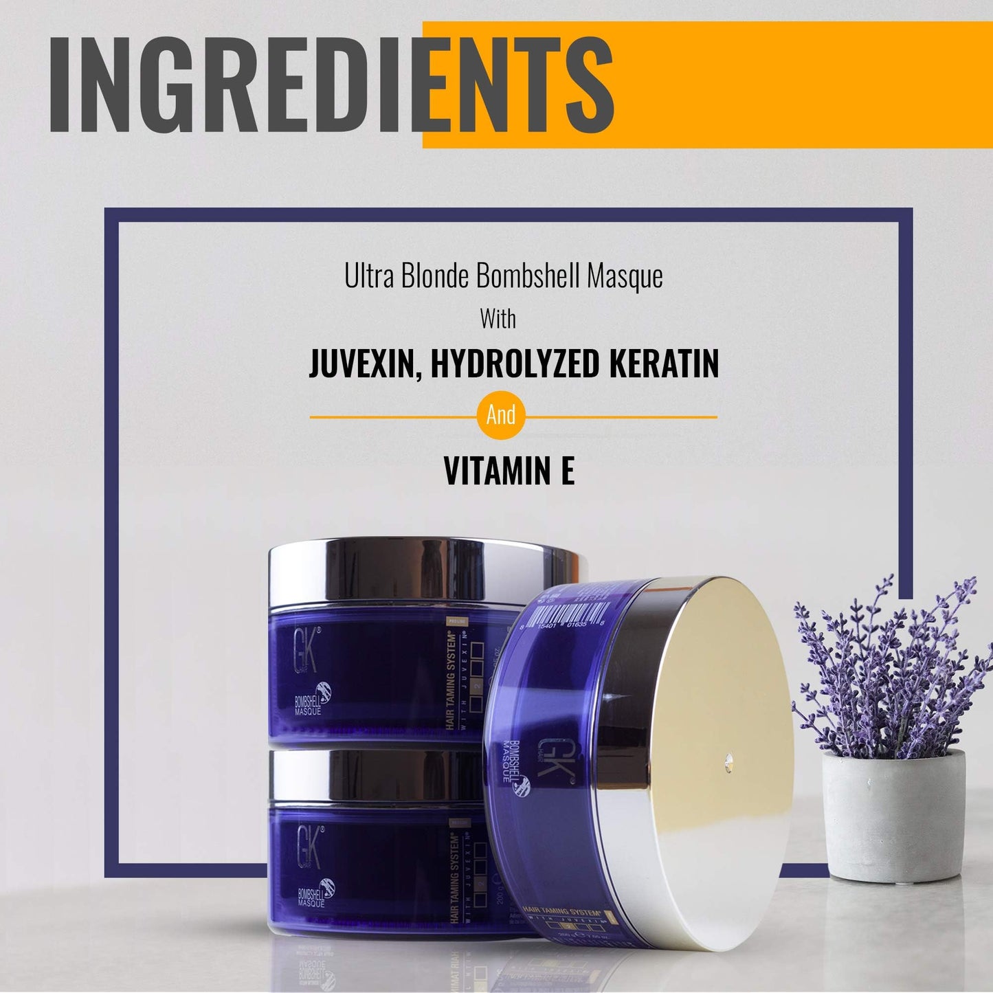 Global Keratin GKHair Ultra Blonde Maska 200g