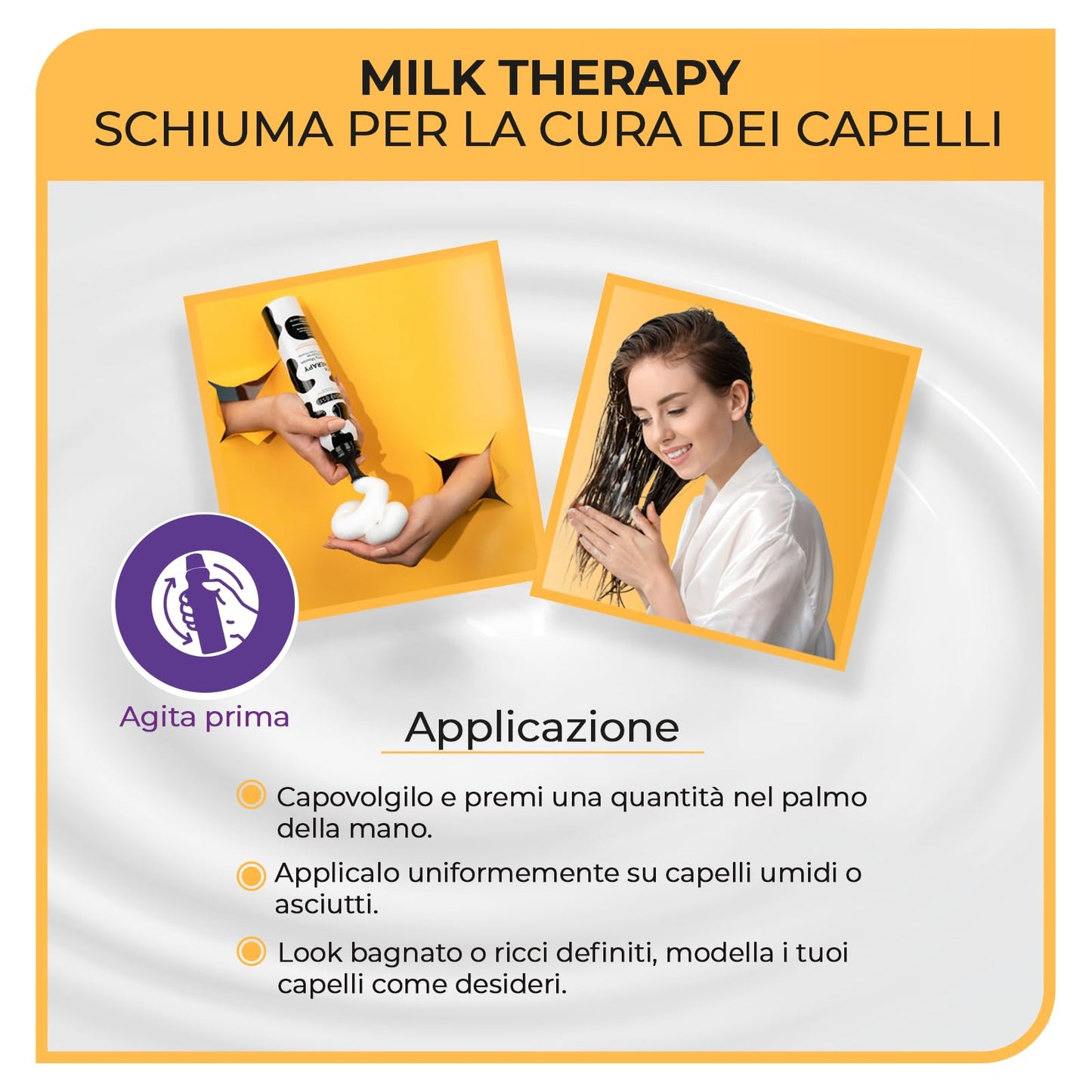 Morfose Milk Therapy Clasic Mousse 200ml