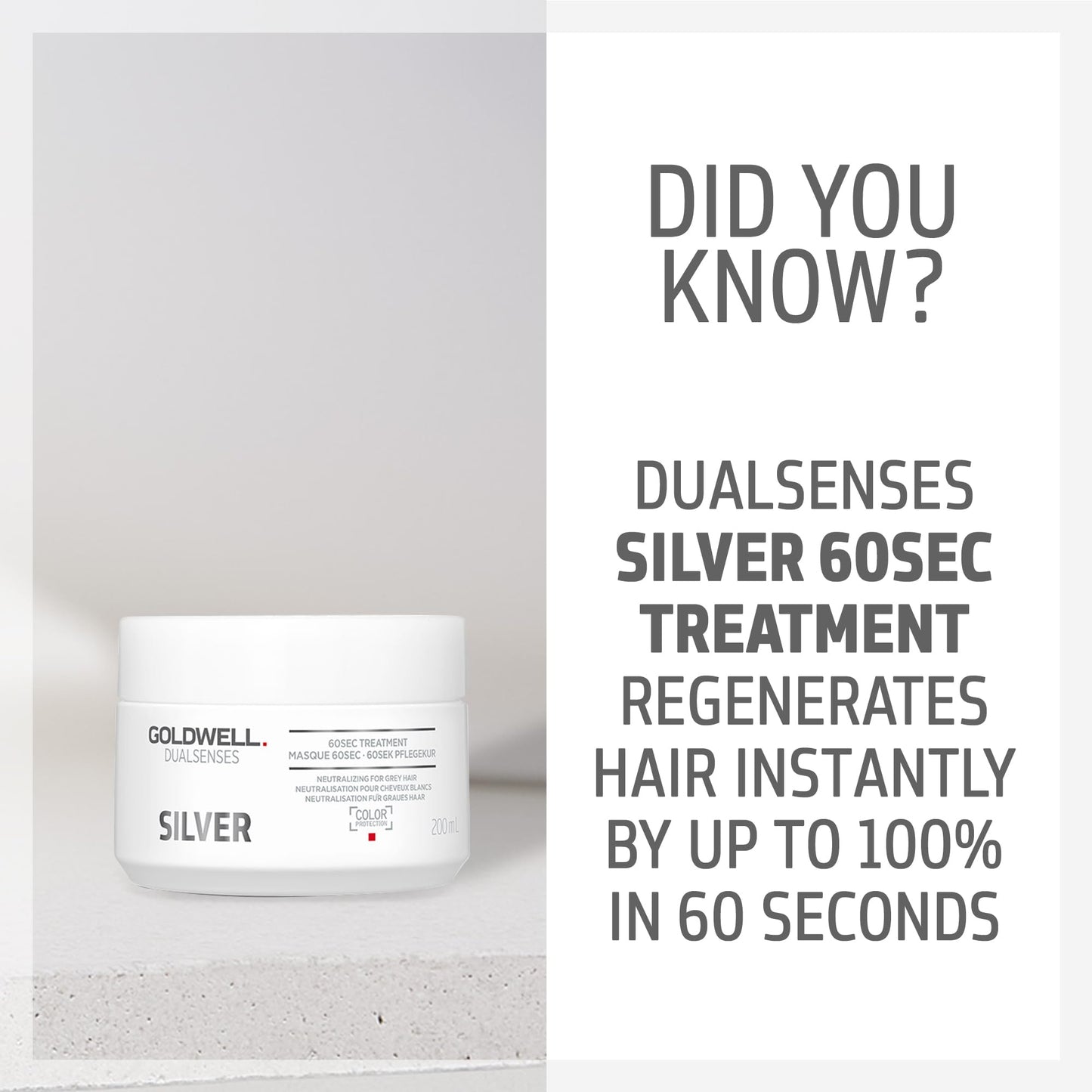 Goldwell DLS Silver 60 sec Treatment 200 ml