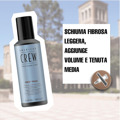American Crew Fiber Grooming Foam 200ml