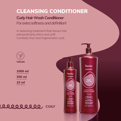 Fanola Wonder Curl Cleansing Conditioner 350ml