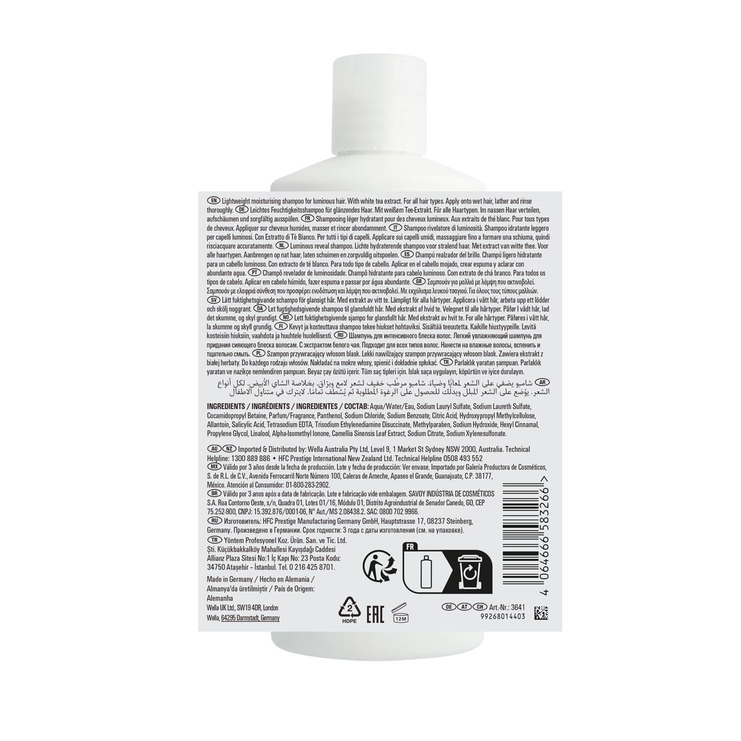 Wella REFLECTION Oil Szampon 500ml NEW