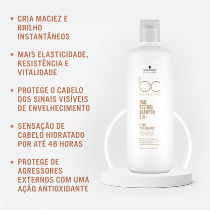Schwarzkopf BC Time Restore Q10+ Shampoo 1000ml