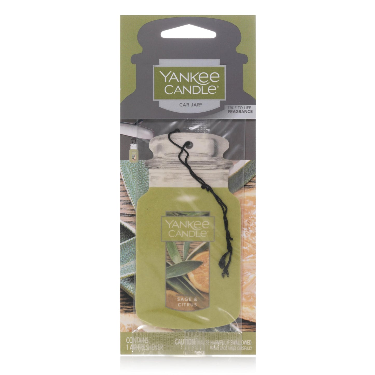 Yankee Candle Car Jar Single Sage & Citrus