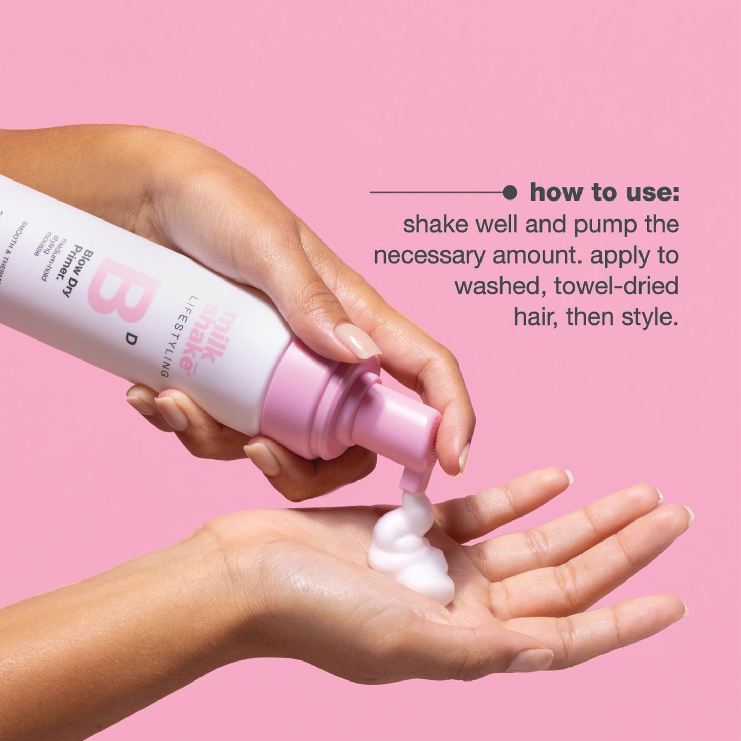 Milk Shake Lifestyling Blow Dry Mousse 200ml