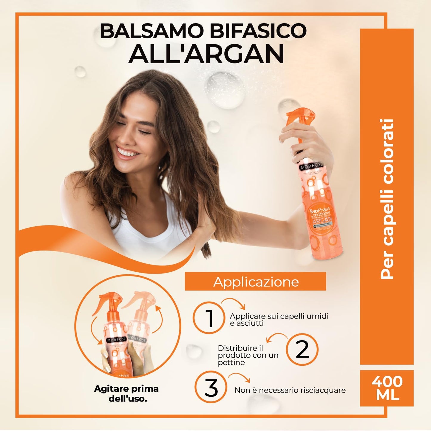 Morfose 2 Phase Argan Orange Odżywka 400ml
