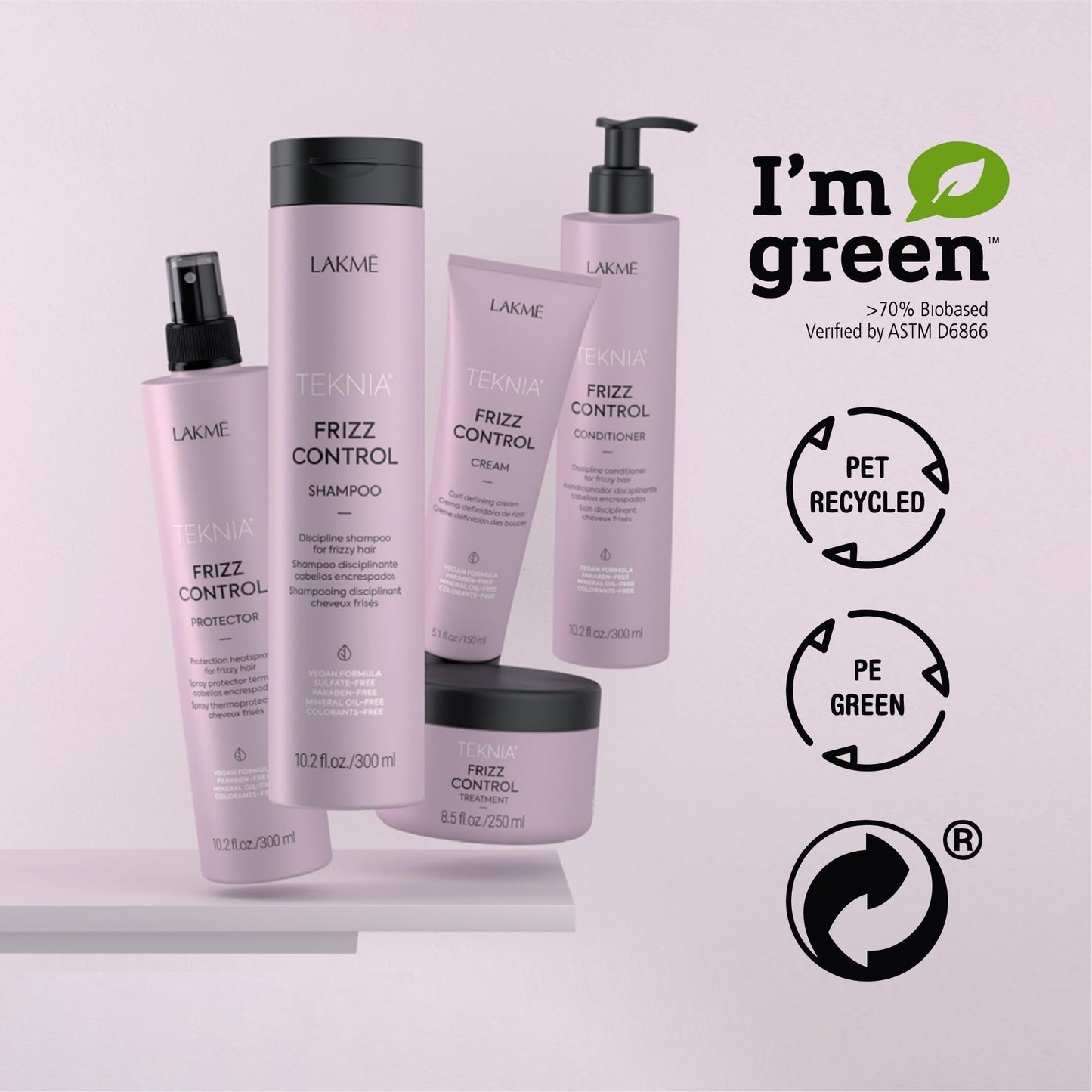 Lakme Teknia Frizz Control Shampoo 300ml