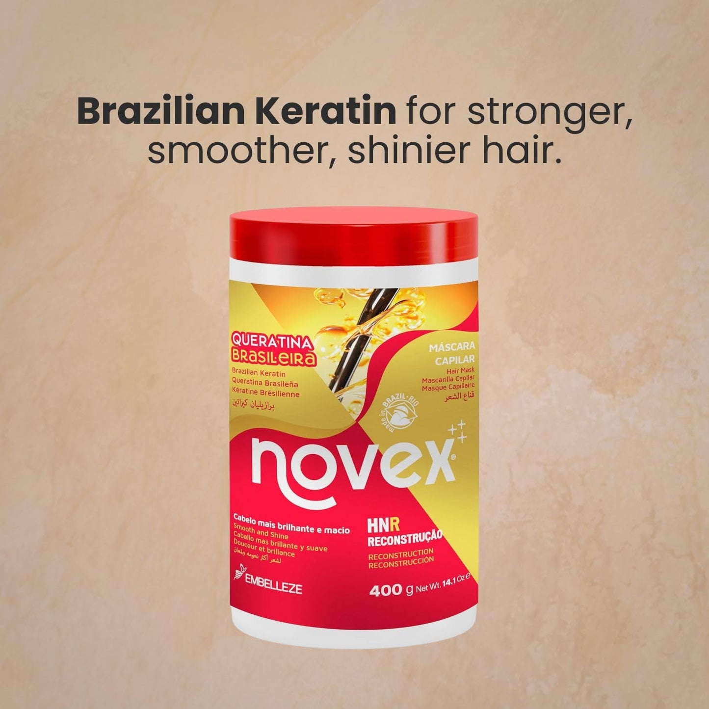 Novex Brazilian Keratin Maska 400g