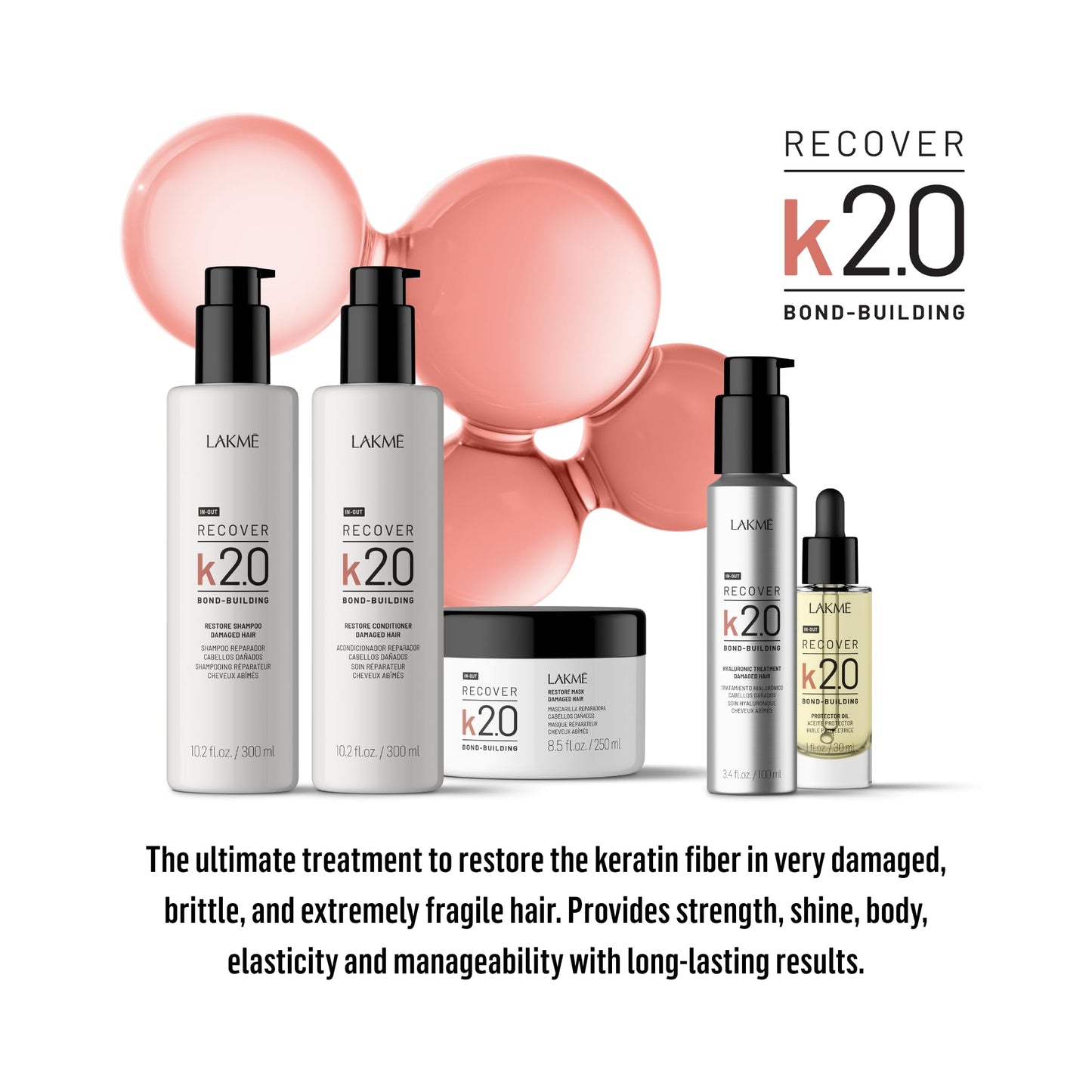 Lakme K2.0 Recover Restore Shampoo 300ml