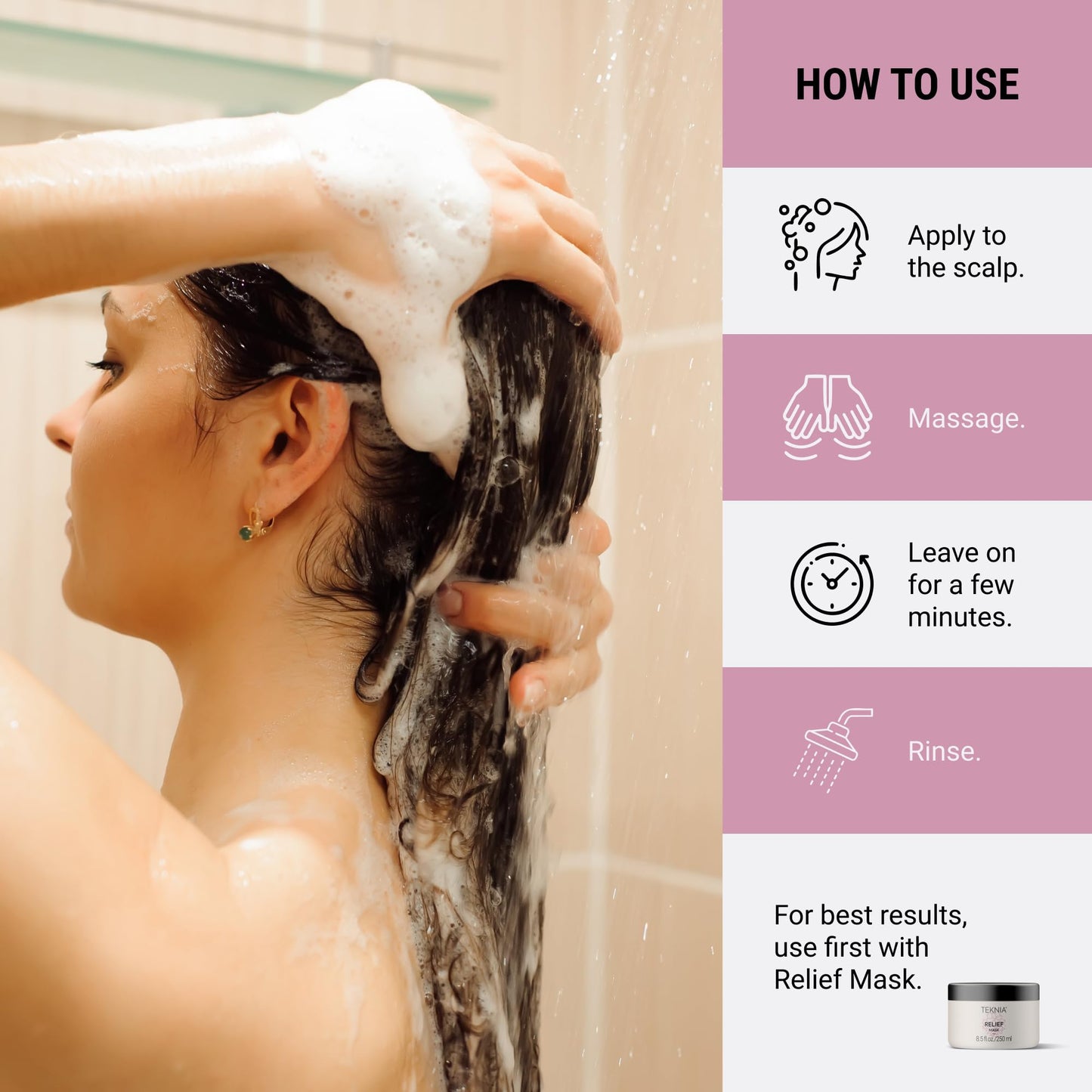 Lakme Teknia Scalp Care Relief Shampoo 300ml