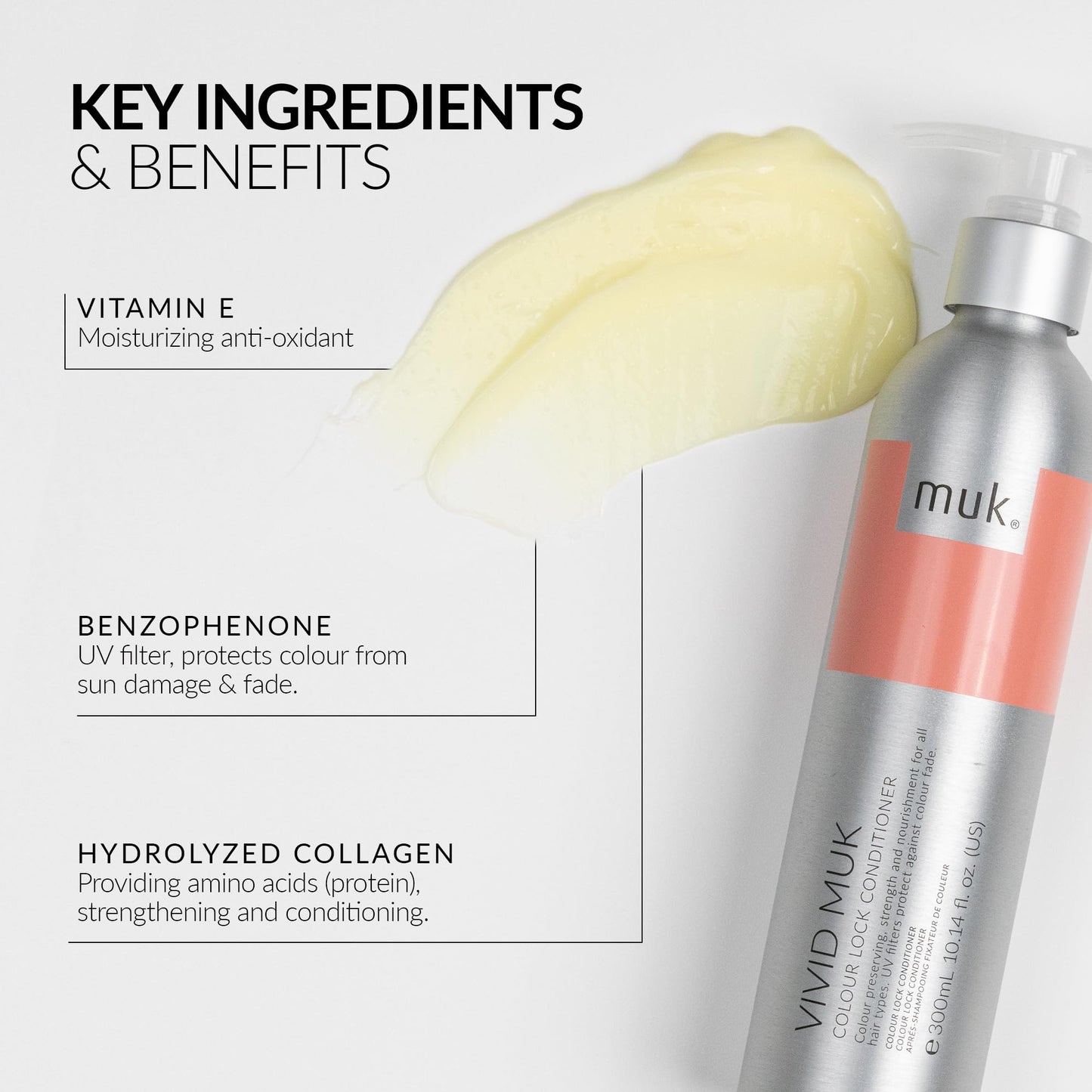 MUK Vivid Colour Lock Conditioner 300ml
