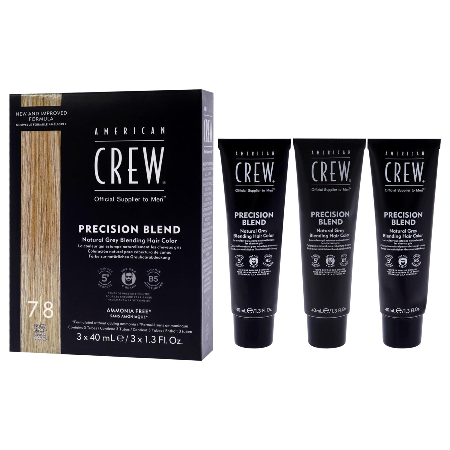 American Crew Precision Blend Light 3x40ml
