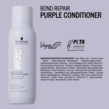 Schwarzkopf Blondme Purple Conditioner 250ml