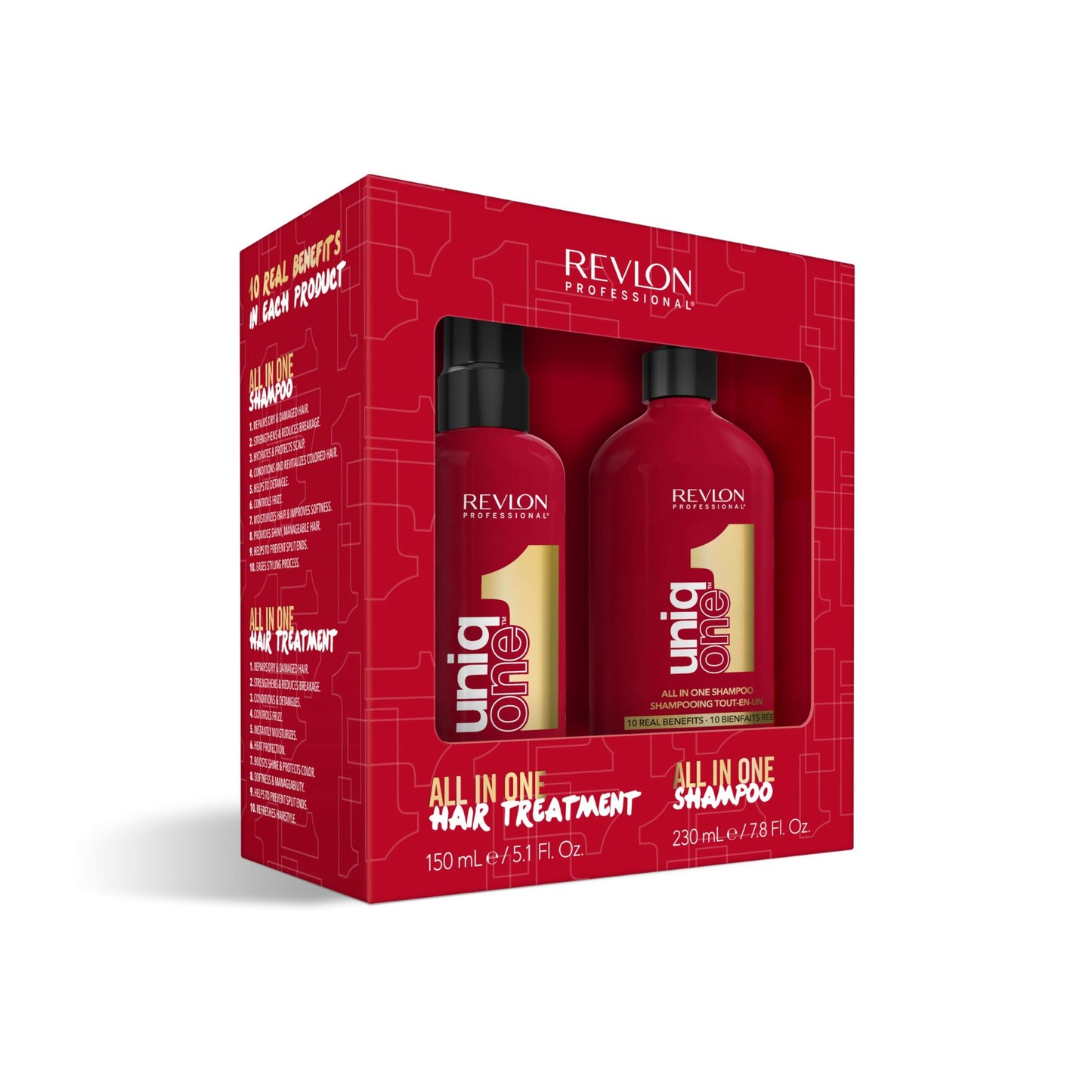 Revlon Uniq One Kit Treatment+Shampoo 150+230ml