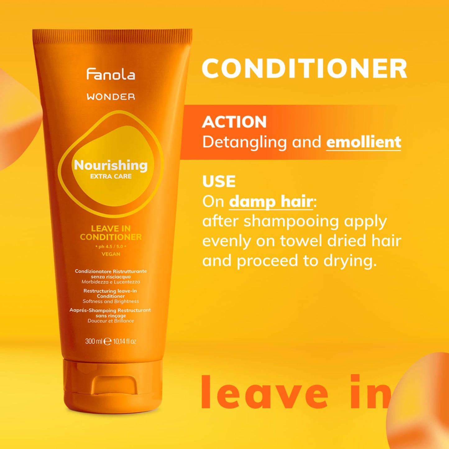 Fanola Wonder Nourishing Leave Conditioner 300ml