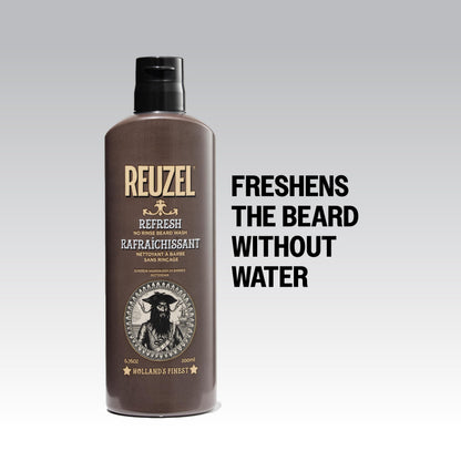 Reuzel Refresh No Rinse Beard Wash Shampoo 200ml.