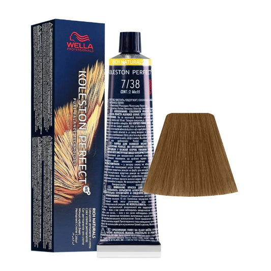 Wella Koleston Me + 60 ml 7/38