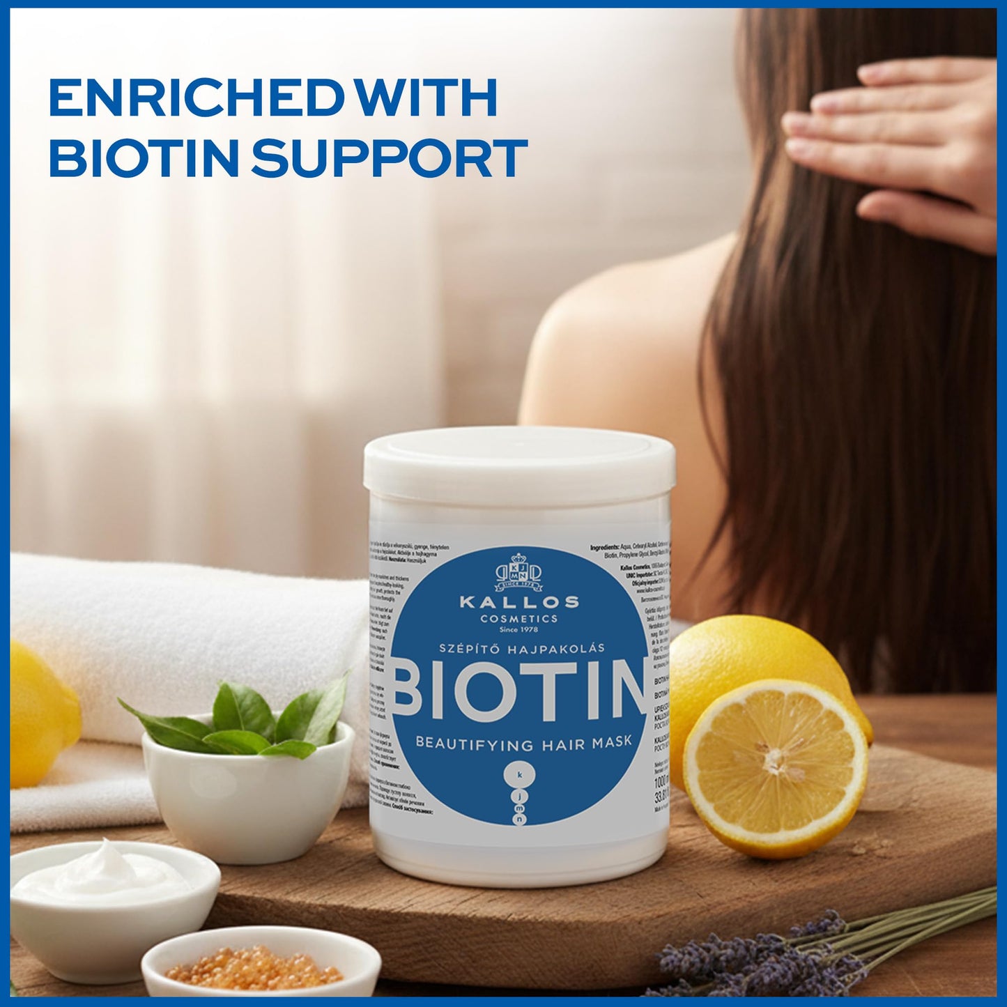 Kallos Biotin Beautifying Mask 1000ml