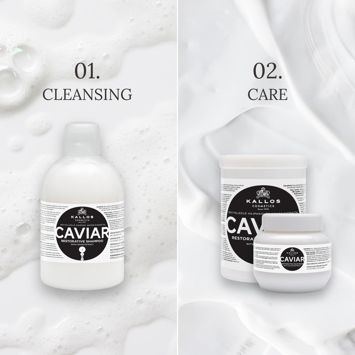 Kallos Caviar Restorative Mask 1000ml