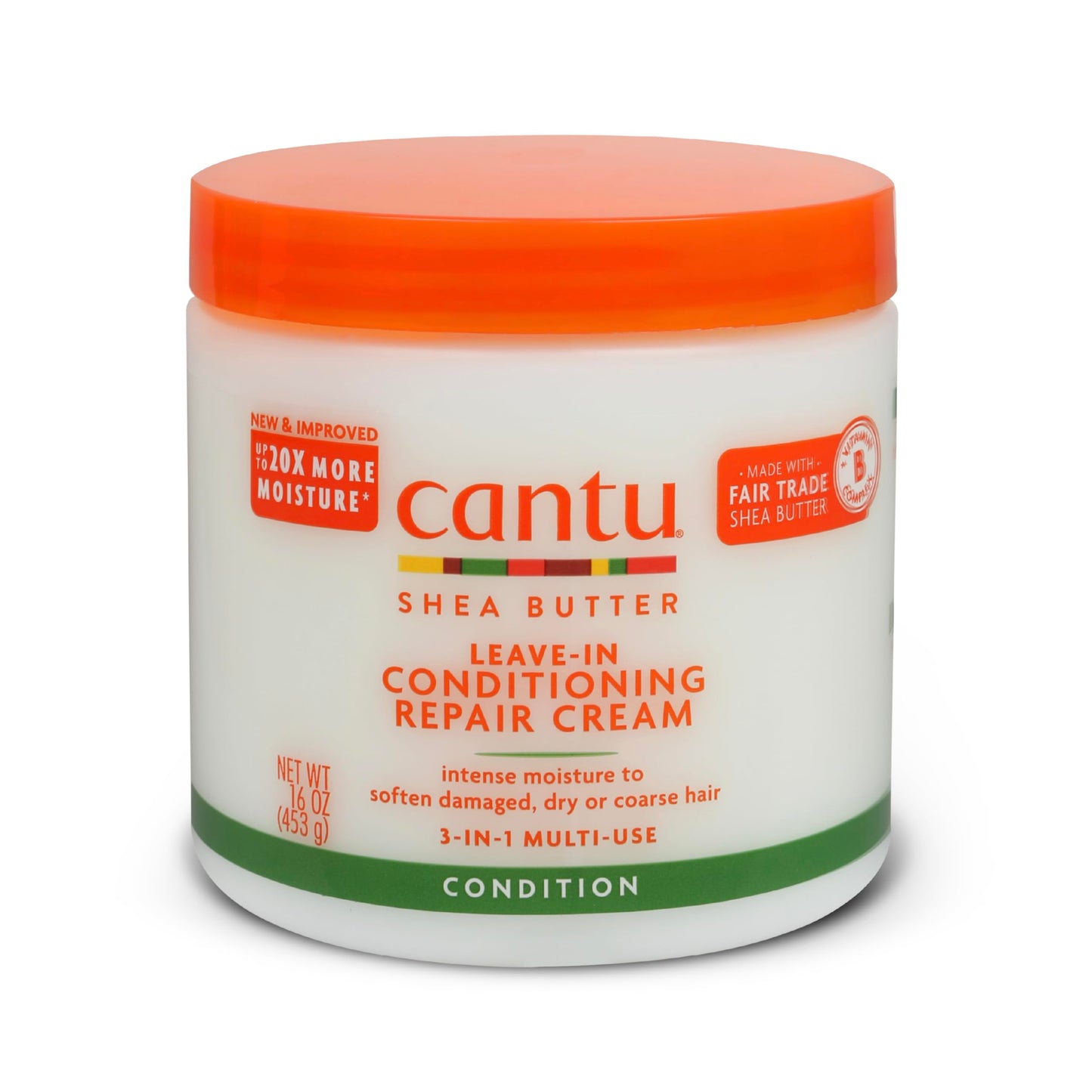 Cantu Shea Butter Leave-In Repair Conditioner 453g