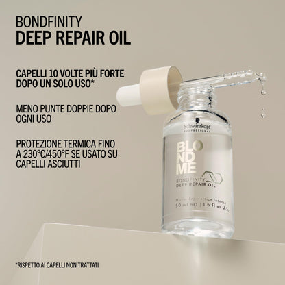 Schwarzkopf Blondme Bondfinity Repair Oil 50ml